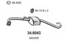 ASSO 34.6043 Middle Silencer